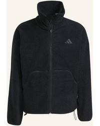 adidas - CITY TECH HIGH PILE FLEECEJACKE MIT DURCHGEHENDEM REISSVERSCHLUSS - Lyst