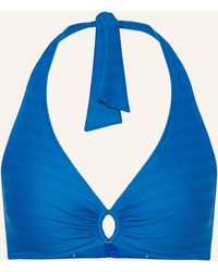 LIDEA® - Neckholder-Bikini-Top LINEAR CODE - Lyst