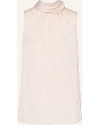 Van Laack - Schluppentop VL-CATALI aus Satin - Lyst