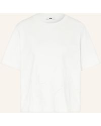 Mavi - T-Shirt mit Lochspitze - Lyst