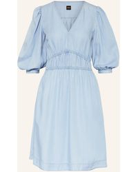 BOSS - Kleid DEZZAN in Jeansoptik mit 3/4-Arm - Lyst