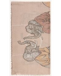 Hemisphere - Schal mit Cashmere - Lyst