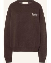 Another Cotton Lab - Oversized-Pullover WINE & VIBE - Lyst