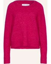 Samsøe & Samsøe - Pullover NOR O-N SHORT mit Alpaka - Lyst