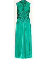 Sandro - Satinkleid mit Cut-out - Lyst