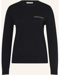 Peserico - Pullover mit Seide und Schmucksteinen - Lyst