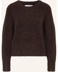 Samsøe & Samsøe - Pullover NOR O-N SHORT mit Alpaka - Lyst