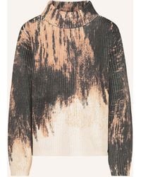 Monari - Pullover mit Glitzergarn und Schmucksteinen - Lyst