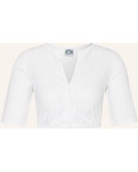 hammerschmid - Dirndlbluse SENTA mit 3/4-Arm - Lyst