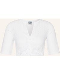 hammerschmid - Dirndlbluse SENTA mit 3/4-Arm - Lyst