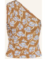 Versace - One-Shoulder-Top - Lyst