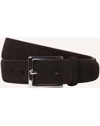 Hackett - Gürtel SUEDE FEATHER EDGE - Lyst