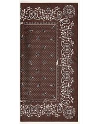 Longchamp - Seidentuch FRENCH BANDANA - Lyst