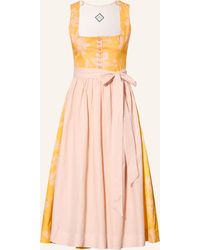 WALDORFF - Dirndl CALENDULA mit Leinen - Lyst
