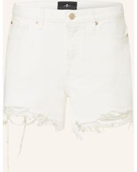 7 For All Mankind - Jeansshorts MONROE - Lyst