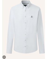 Hackett - Freizeithemd HERITAGE ESS SOLID OX - Lyst