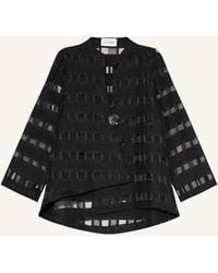 Joseph Ribkoff - Kastenjacke im Materialmix mit 3/4-Arm - Lyst