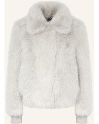 Luisa Cerano - Kunstfell-Jacke - Lyst