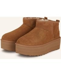 UGG - Plateau-Boots CLASSIC ULTRA MINI PLATFORM - Lyst