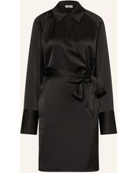 Filippa K - Wickelkleid aus Satin - Lyst