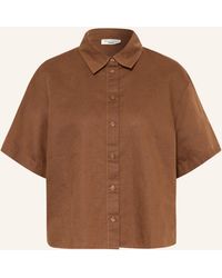 Marc O' Polo - Hemdbluse mit Leinen - Lyst