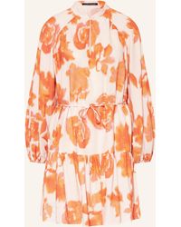 Luisa Cerano - Kleid mit Leinen - Lyst