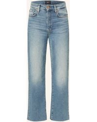 7 For All Mankind - Straight Jeans CROPPED ALEXA - Lyst