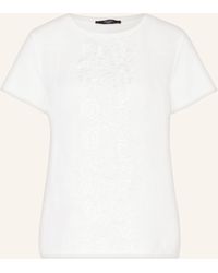 Weekend by Maxmara - T-Shirt MAGNO im Materialmix - Lyst