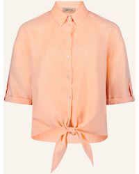 Cartoon - Hemdbluse aus Leinen mit 3/4-Arm - Lyst
