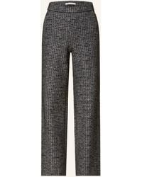 RAFFAELLO ROSSI - Marlenehose PALINA aus Bouclé mit Glitzergarn - Lyst