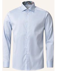 Eton - Hemd Signature Twill Mit Kontraststoff Kragen Slim Fit - Lyst