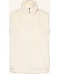 Grace - Teddyfell-Weste mit Pailletten - Lyst