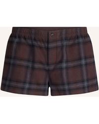 Skims - Schlafshorts FLANNEL aus Flanell - Lyst