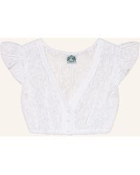 hammerschmid - Dirndlbluse ANINA aus Spitze - Lyst