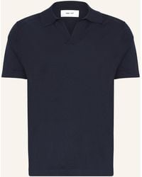 NN07 - Strick-Poloshirt RYAN mit Leinen - Lyst