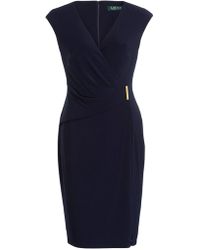 Lauren by Ralph Lauren Etuikleid AIDEENA - Blau