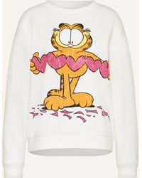 FROGBOX - Oversized-Sweatshirt mit Schmucksteinen - Lyst