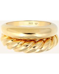 Elli Jewelry - 2er-Set Ringe - Lyst