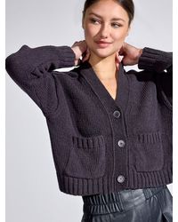 brochu walker cropped cardigan