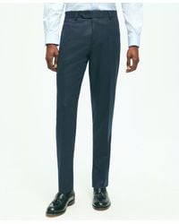 Brooks Brothers - Slim Fit Wool Flannel Dress Pants - Lyst