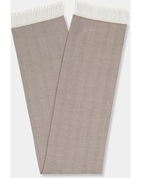 Brooks Brothers - Écharpe En Laine À Motif Chevron - Lyst