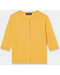 Brooks Brothers - Silk Blend Cardigan - Lyst