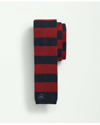 Brooks Brothers - Silk Knit Bold Guard Striped Tie - Lyst