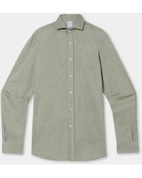Brooks Brothers - Slim Fit Shirt With Spread Collar - Lyst
