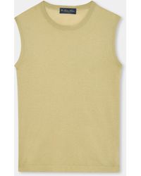 Brooks Brothers - Top De Mezcla De Seda - Lyst