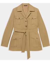 Brooks Brothers - Belted Linen Safari Jacket - Lyst