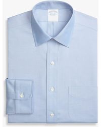 Brooks Brothers - Light Slim Fit Non-Iron Stretch Cotton Dress Shirt With Ainsley Collar - Lyst