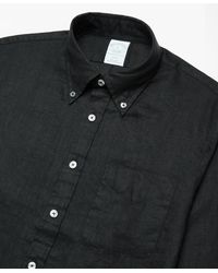 Brooks Brothers - Milano Slim-Fit Linen Sport Shirt - Lyst