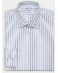 Brooks Brothers - Slim Fit Non-Iron Shirt With Ainsley Collar - Lyst