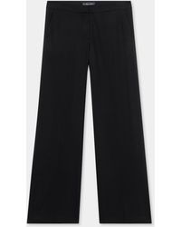 Brooks Brothers - Wide-Leg Virgin Wool Pants - Lyst